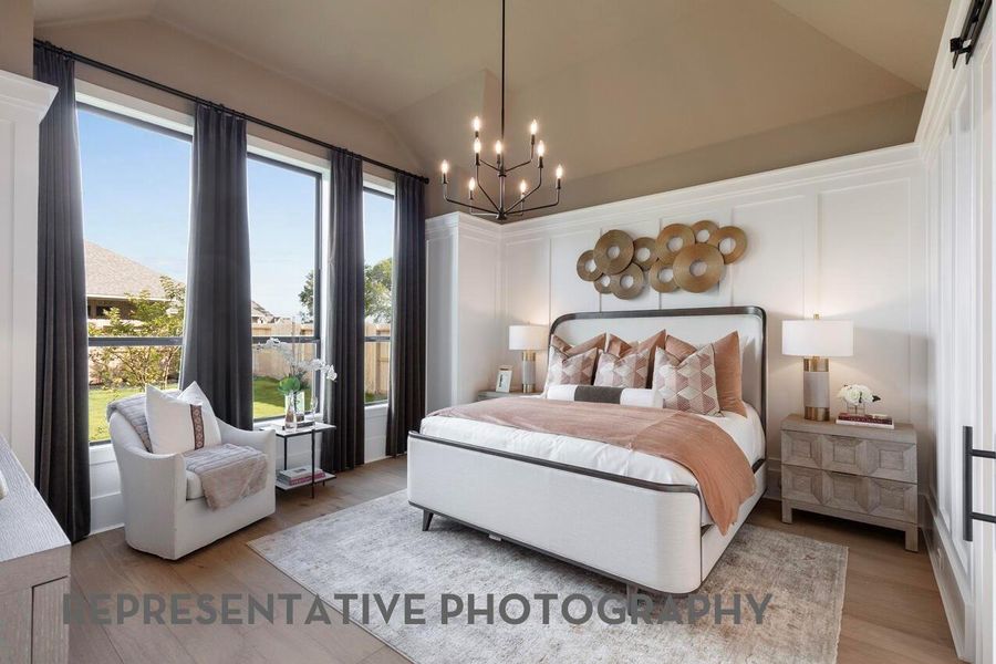 Furnished interior view inside a new home in The George, Richmond (Image 9).