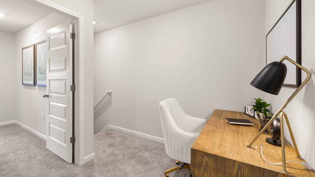 Furnished interior view inside a new home in Echo Glen, Stockbridge (Image 15).