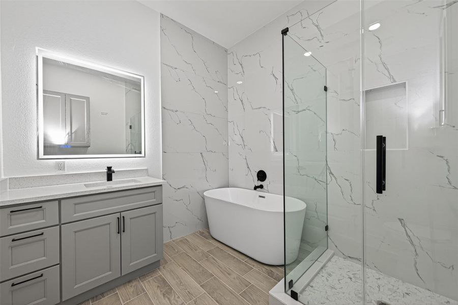 Furnished interior view inside a new home in , Dayton (Image 8).