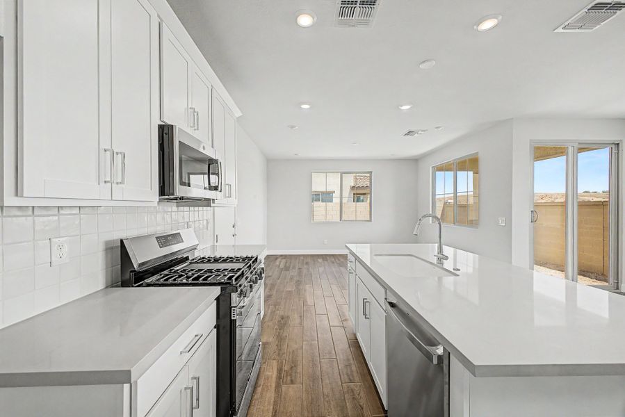 Furnished interior view inside a new home in Bella Storia, Gilbert (Image 5).