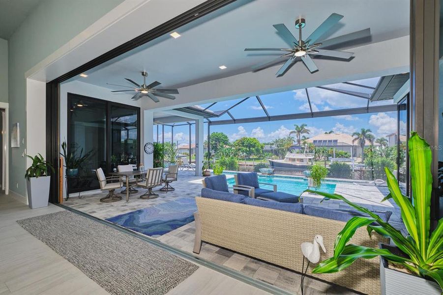 Furnished interior view inside a new home in , Punta Gorda (Image 4).