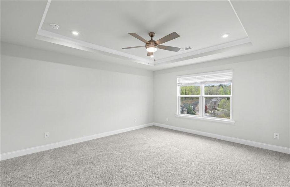 Spacious, unfurnished interior of a new home in Sierra Creek, Hoschton (Image 49).