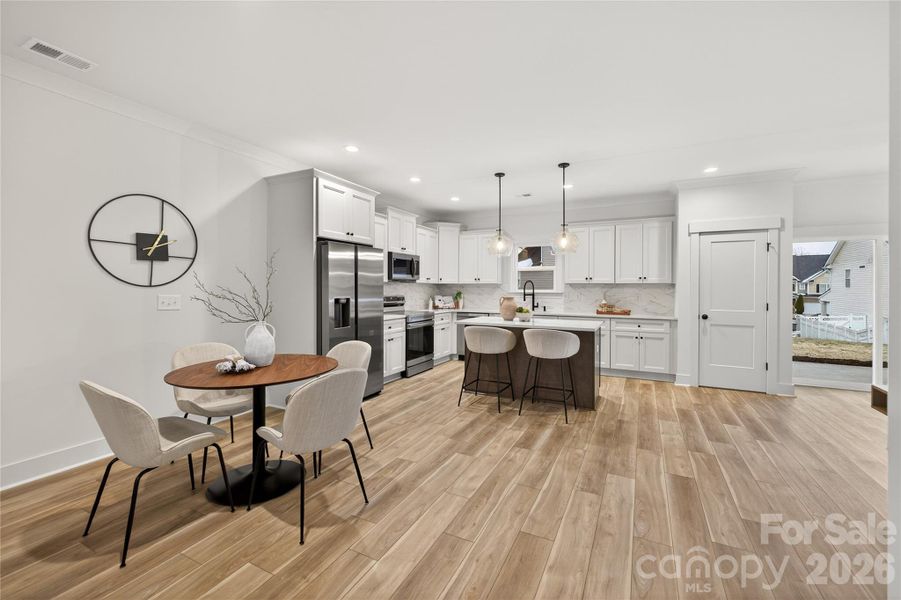 Furnished interior view inside a new home in , Davidson (Image 14).