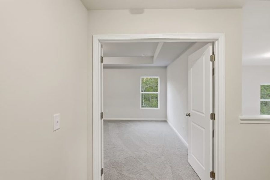 Representative unfurnished interior of a home built from the Clayton by Piedmont Residential in Hampton Ridge, Jefferson (Image 24).
