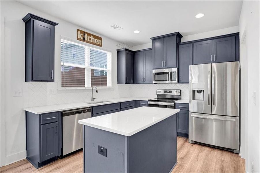 Furnished interior view inside a new home in Renaissance at South Park, Fairburn (Image 7).