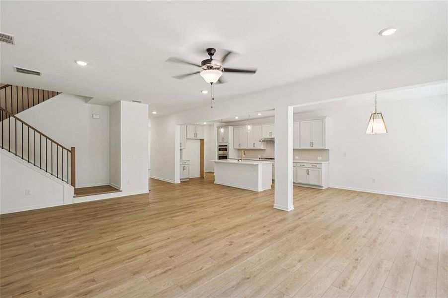 Spacious, unfurnished interior of a new home in The Estates at Casteel, Bethlehem (Image 13).