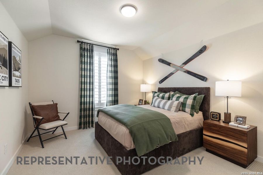Furnished interior view inside a new home in Hallie's Cove, Schertz (Image 12).