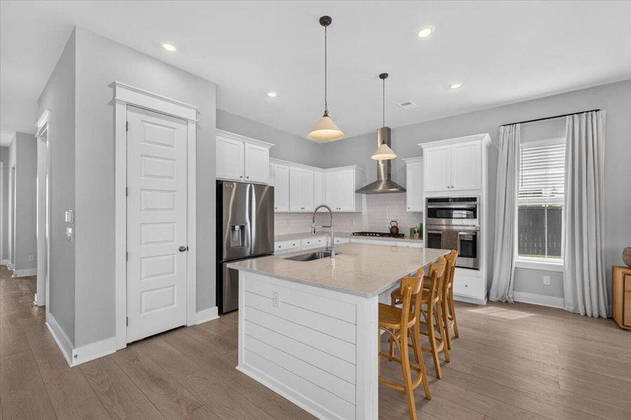 Furnished interior view inside a new home in Carnes Crossroads, Summerville (Image 18).