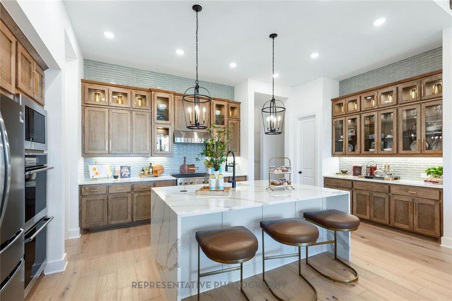 Furnished interior view inside a new home in Canyon Creek Estates, Sherman (Image 22).
