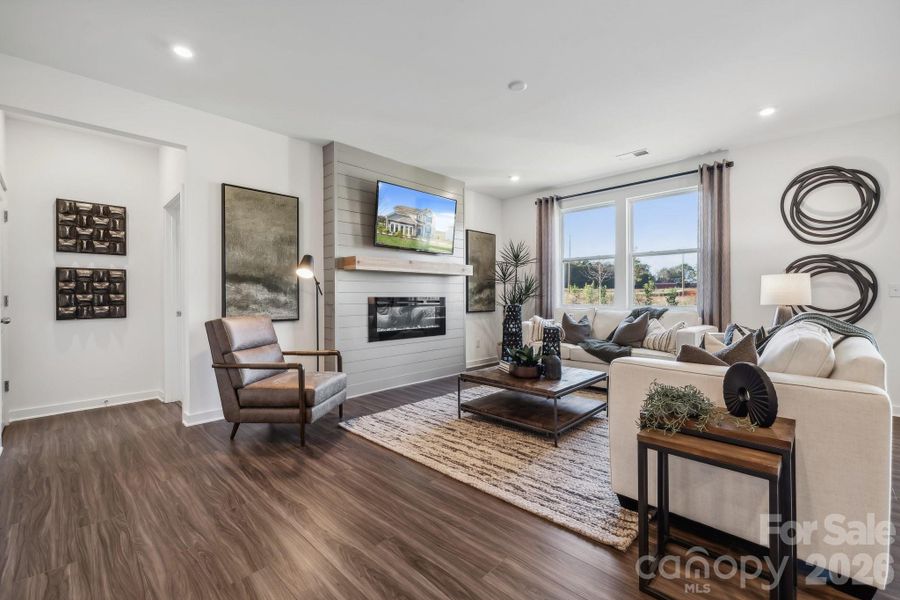 Furnished interior view inside a new home in Grants Landing, Salisbury (Image 13).