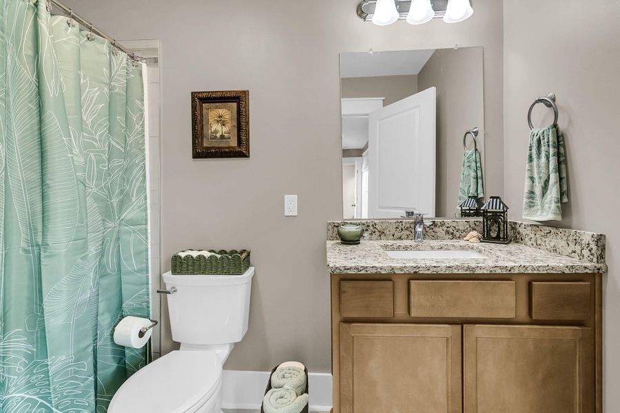 Furnished interior view inside a new home in , Summerville (Image 7).