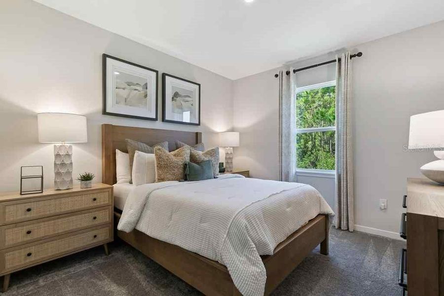 Furnished interior view inside a new home in , Palm Coast (Image 17).