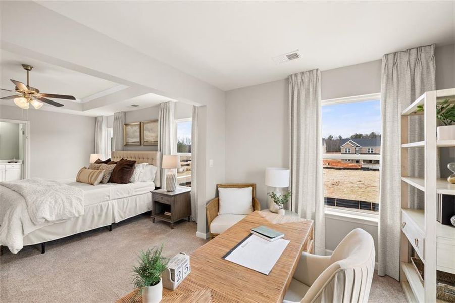 Furnished interior view inside a new home in Westland, Statham (Image 4).