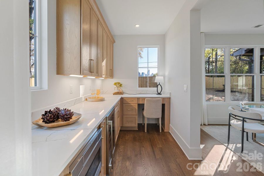 Furnished interior view inside a new home in , Charlotte (Image 36). Furnished interior view inside a new home in , Charlotte (Image 36).