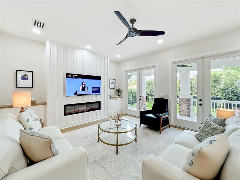 Furnished interior view inside a new home in , Winter Garden (Image 18). Furnished interior view inside a new home in , Winter Garden (Image 18).