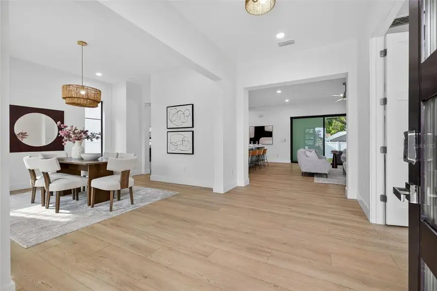 Furnished interior view inside a new home in , St. Petersburg (Image 4).