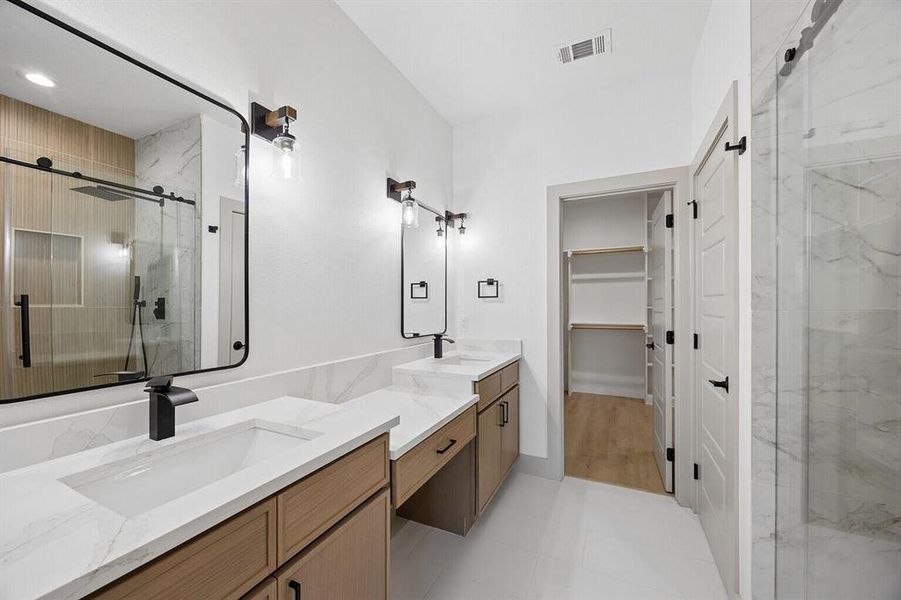 Furnished interior view inside a new home in , Sherman (Image 14). Furnished interior view inside a new home in , Sherman (Image 14).