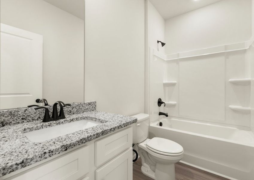 Secondary bathroom