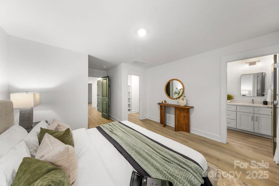 Furnished interior view inside a new home in , Charlotte (Image 19). Furnished interior view inside a new home in , Charlotte (Image 19).