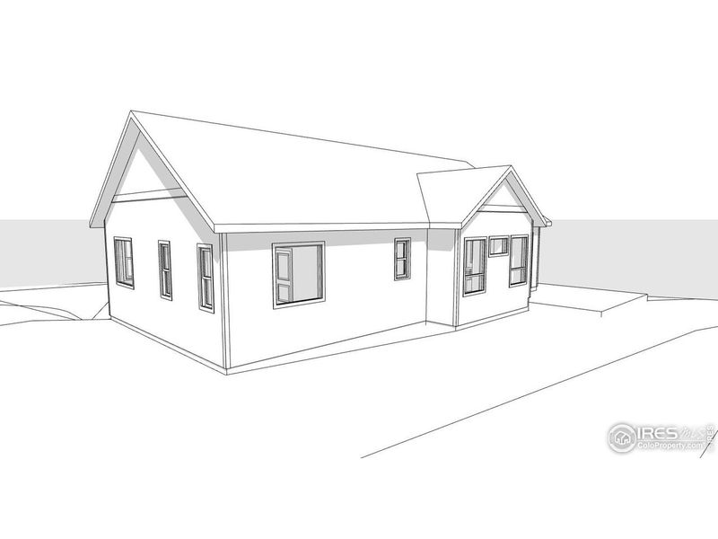 Exterior rendering of this home design in , Estes Park, CO (Image 6).