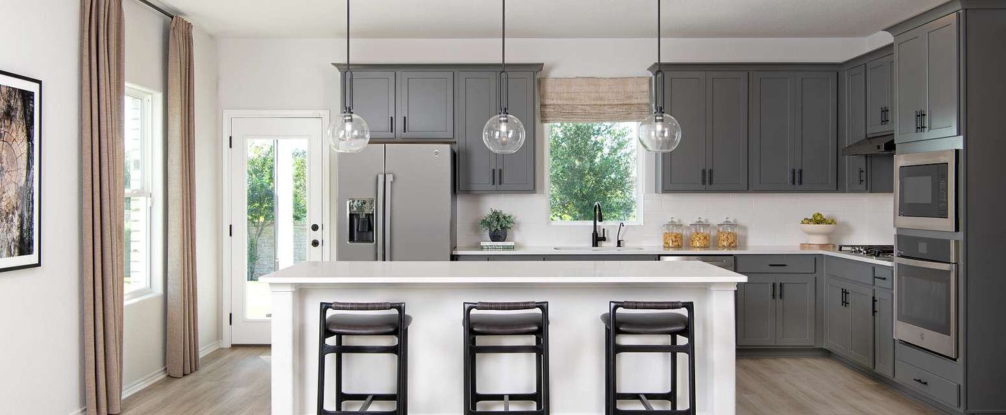 Representative furnished interior of a home built from the Iris by Ashton Woods in Arcadia Ridge, San Antonio (Image 9). Representative furnished interior of a home built from the Iris by Ashton Woods in Arcadia Ridge, San Antonio (Image 9).