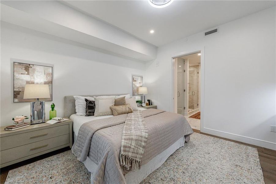 Furnished interior view inside a new home in The Dillon Buckhead, Atlanta (Image 36).