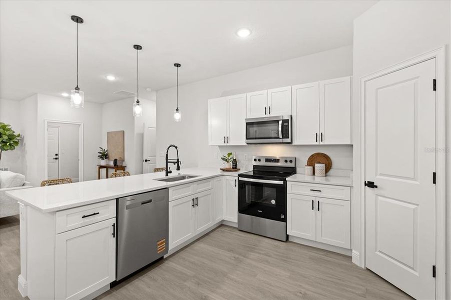 Furnished interior view inside a new home in , Ocala (Image 5).