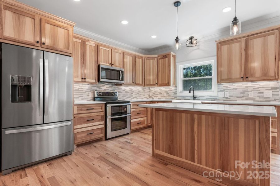 Furnished interior view inside a new home in , Connelly Springs (Image 7).