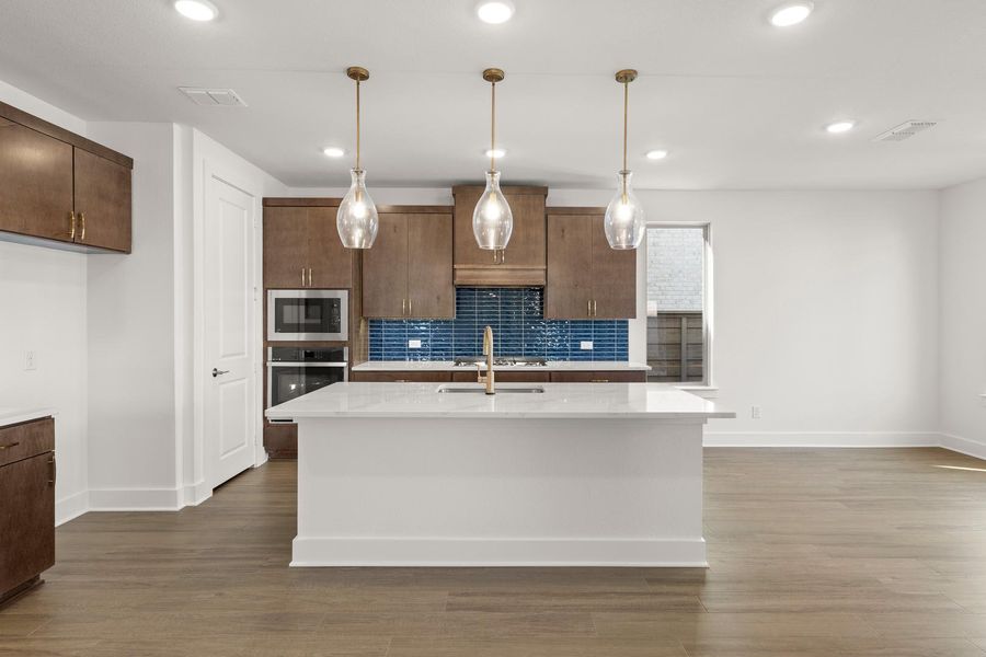 Furnished interior view inside a new home in Union Park, Little Elm (Image 12).