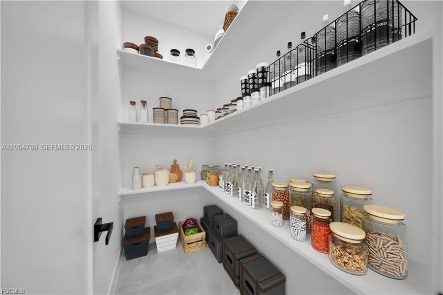 Furnished interior view inside a new home in , Lehigh Acres (Image 10).