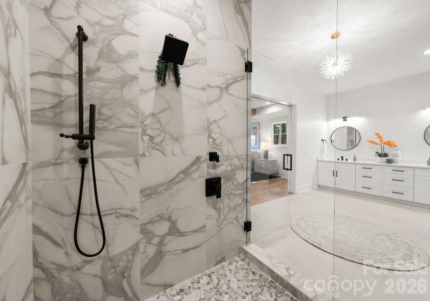 Furnished interior view inside a new home in , Charlotte (Image 24).