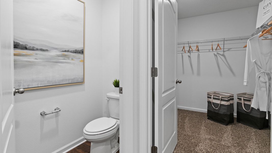 Representative furnished interior of a home built from the CALI by D.R. Horton in Rookery, Green Cove Springs (Image 16). Representative furnished interior of a home built from the CALI by D.R. Horton in Rookery, Green Cove Springs (Image 16).