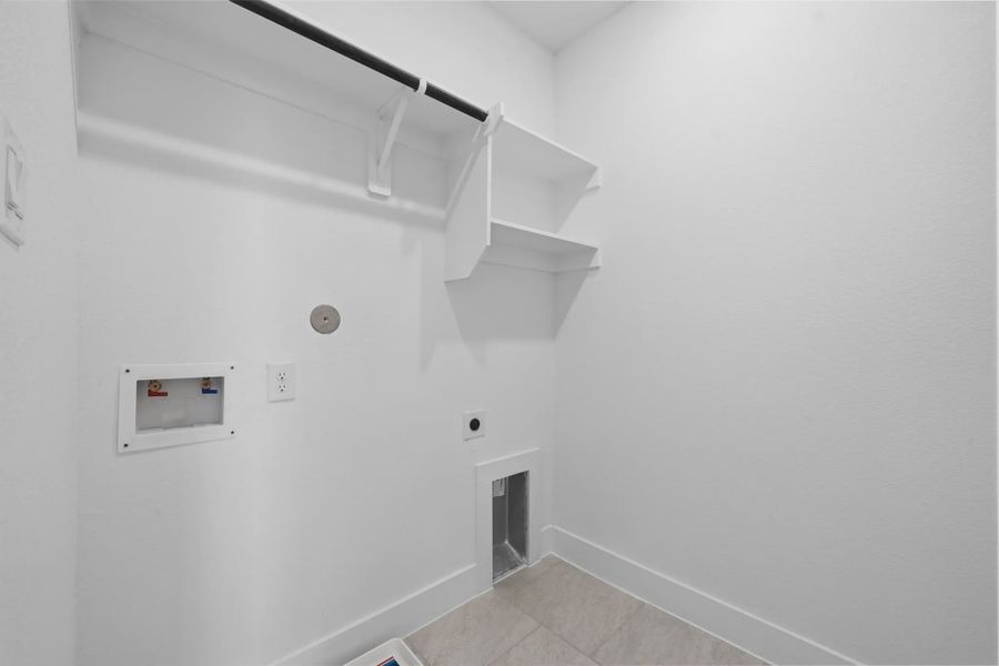 Representative unfurnished interior of a home built from the Cheverny by Chesmar Homes in Bridgeland Chateau, Cypress (Image 41).