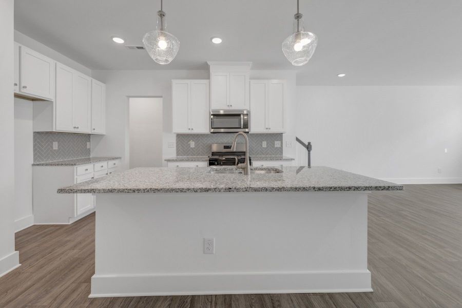 Furnished interior view inside a new home in Powell, Angier (Image 10).