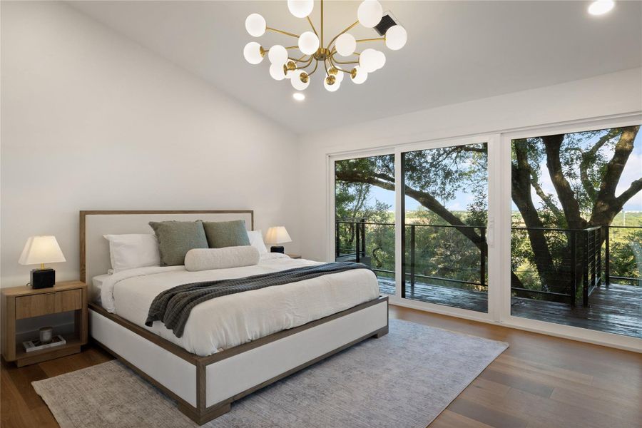 Furnished interior view inside a new home in , Austin (Image 17). Furnished interior view inside a new home in , Austin (Image 17).
