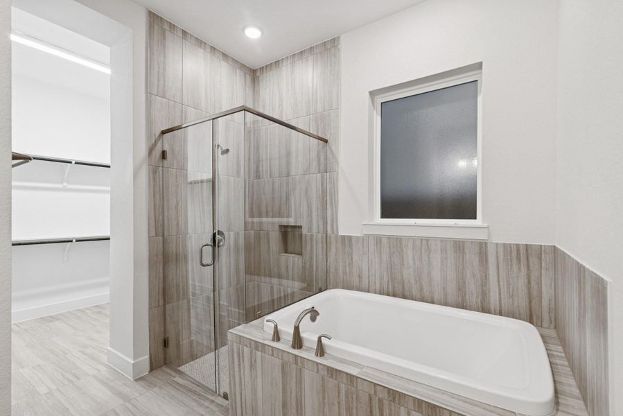 Furnished interior view inside a new home in , Katy (Image 4).