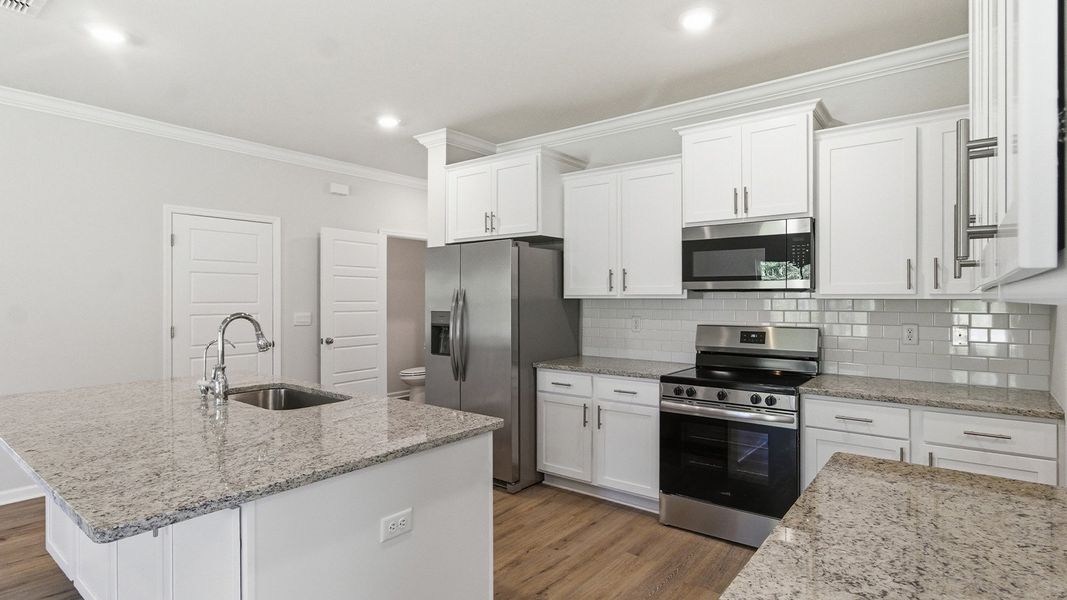 Furnished interior view inside a new home in Misting Springs, Crawfordville (Image 5).