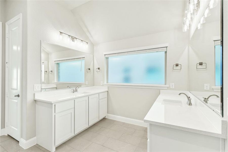 Furnished interior view inside a new home in Chaparral Park, Oak Point (Image 15).