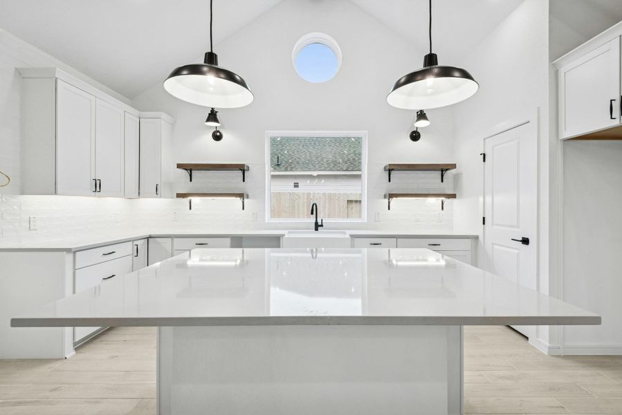Gourmet island kitchen (*Photo not of actual home and used for illustration purposes only.)