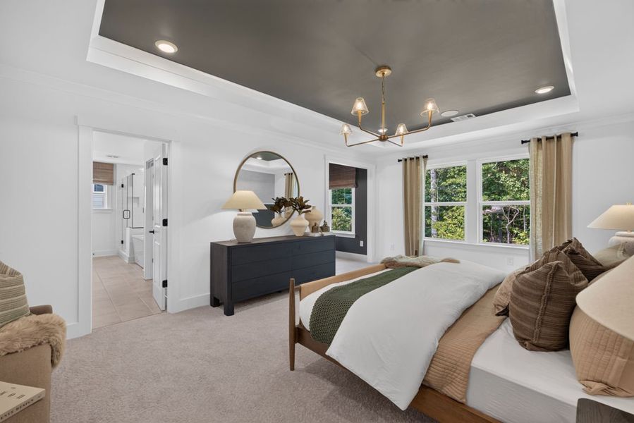Representative furnished interior of a home built from the Newlyn by Pulte Homes in Bleckley Station, Ball Ground (Image 13). Representative furnished interior of a home built from the Newlyn by Pulte Homes in Bleckley Station, Ball Ground (Image 13).