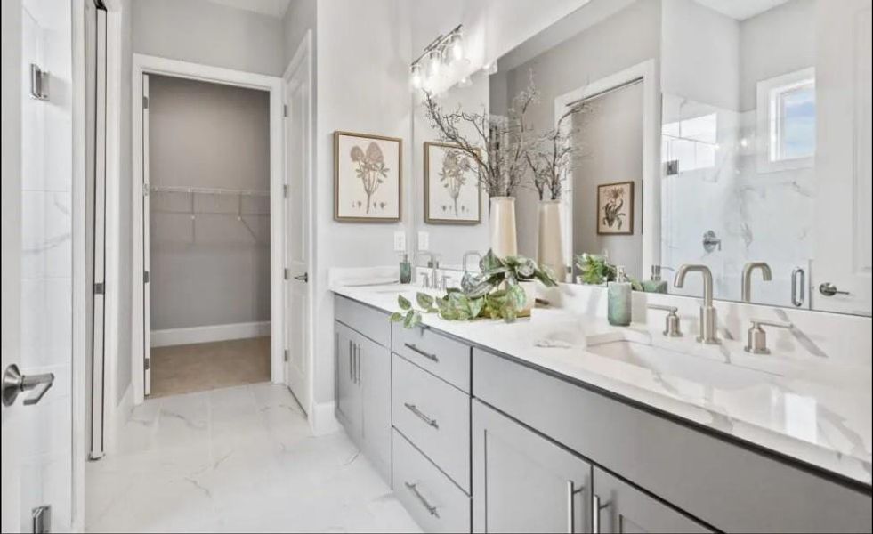 Furnished interior view inside a new home in The Reserve at Bells Ferry, Kennesaw (Image 2). Furnished interior view inside a new home in The Reserve at Bells Ferry, Kennesaw (Image 2).