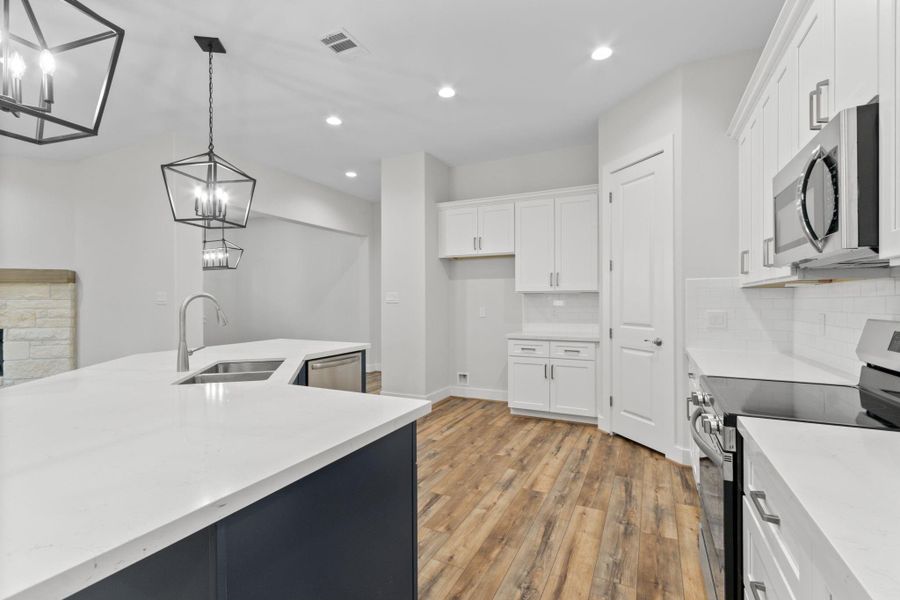 Furnished interior view inside a new home in , Magnolia (Image 3). Furnished interior view inside a new home in , Magnolia (Image 3).