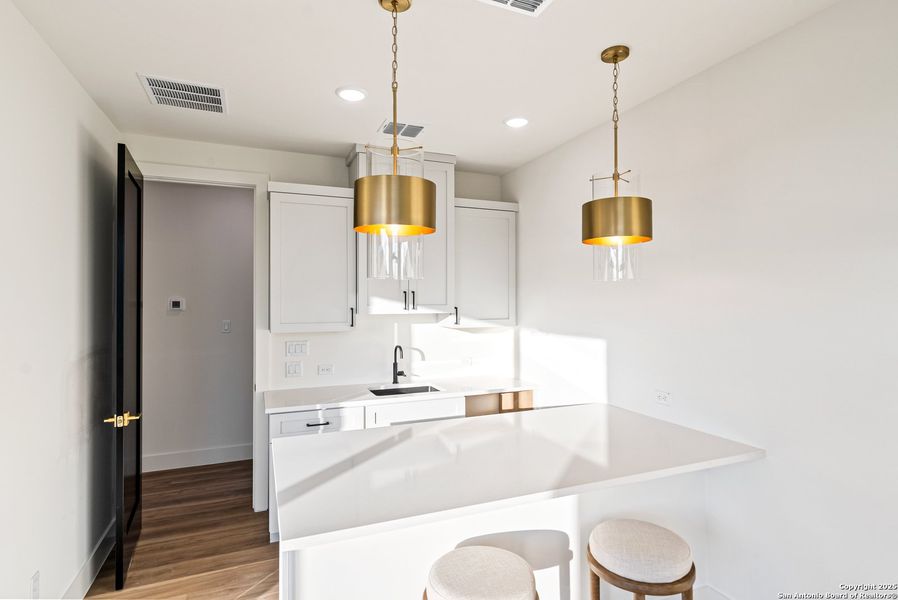 Furnished interior view inside a new home in , San Antonio (Image 7). Furnished interior view inside a new home in , San Antonio (Image 7).