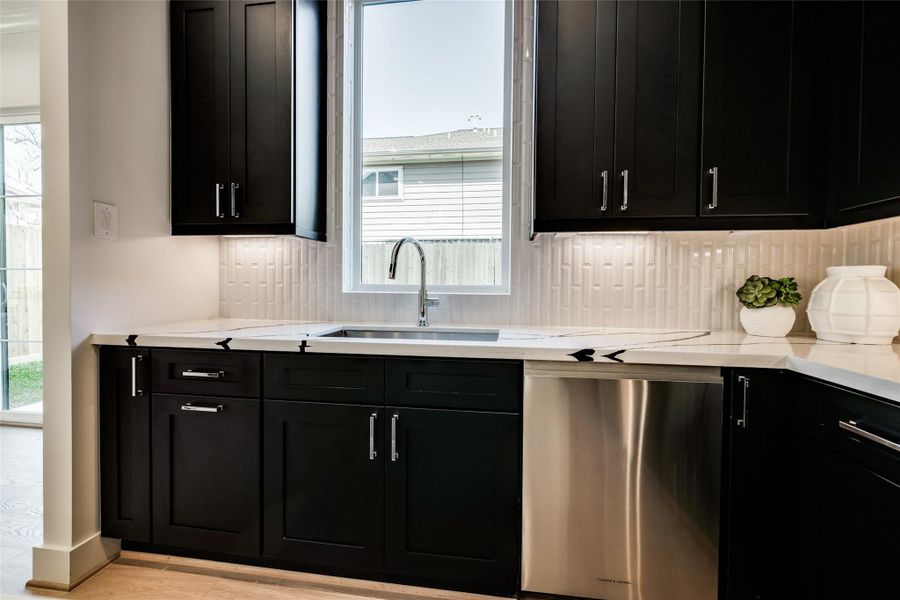 Furnished interior view inside a new home in , Houston (Image 12).