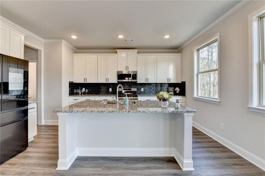 Furnished interior view inside a new home in , Lawrenceville (Image 9). Furnished interior view inside a new home in , Lawrenceville (Image 9).