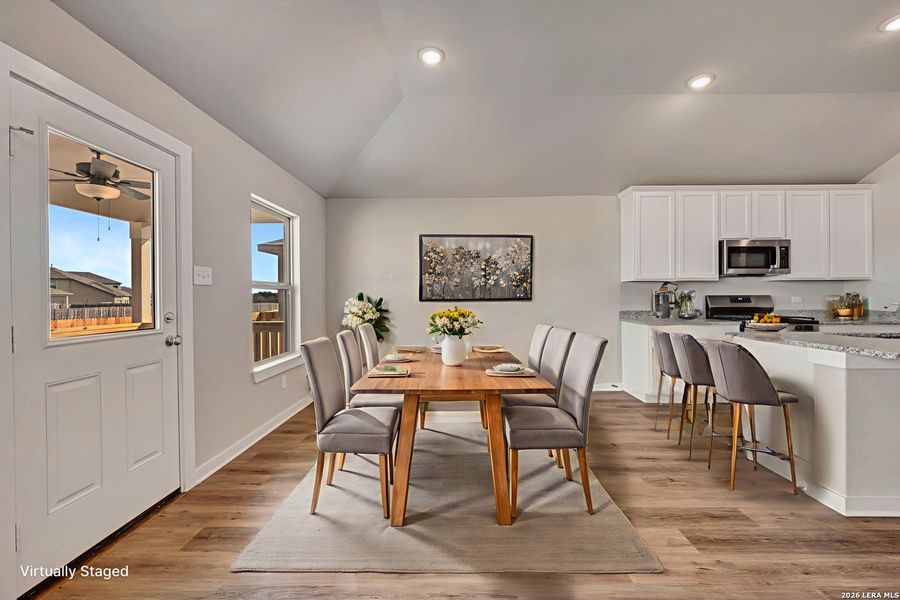 Furnished interior view inside a new home in Winding Brook, San Antonio (Image 19).