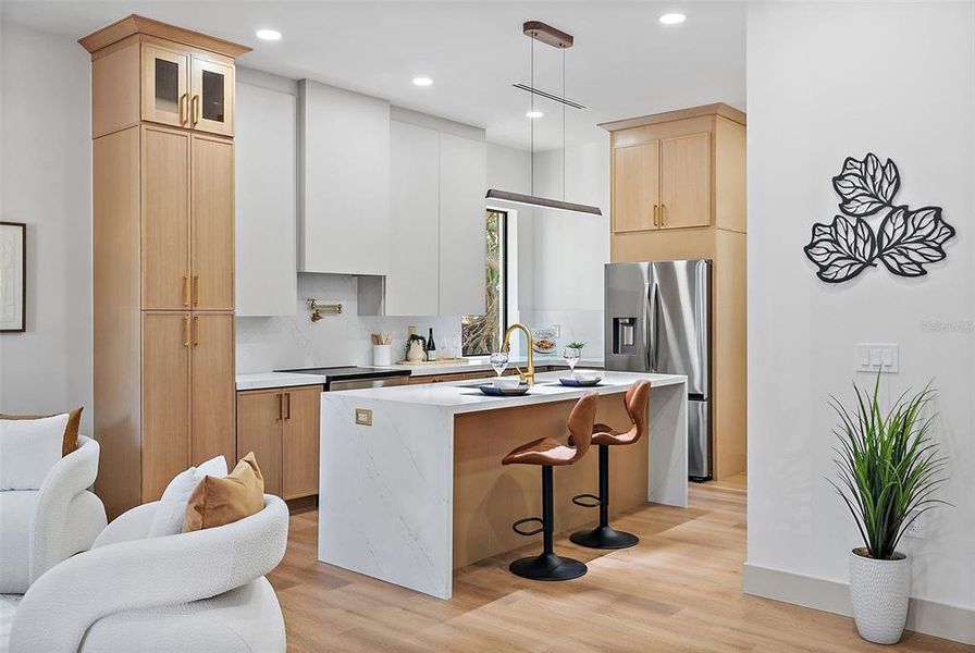 Furnished interior view inside a new home in , Tampa (Image 7).