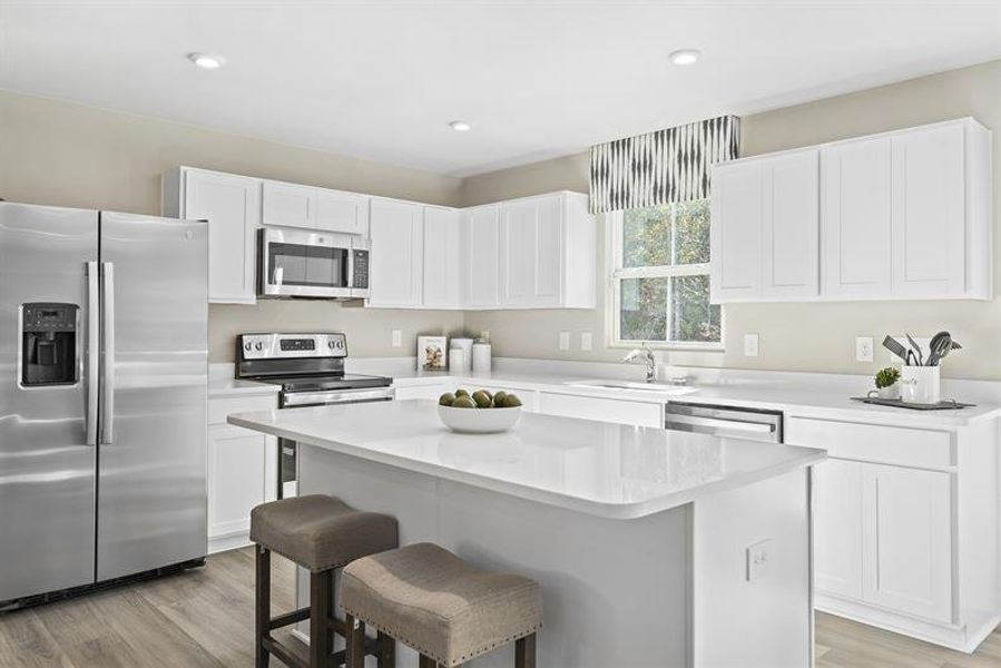 Furnished interior view inside a new home in Stockbridge, Elizabeth City (Image 2).
