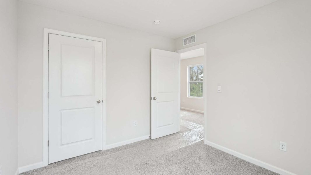 Spacious, unfurnished interior of a new home in The Pines at Blake Farm, Wilmington (Image 15). Spacious, unfurnished interior of a new home in The Pines at Blake Farm, Wilmington (Image 15).