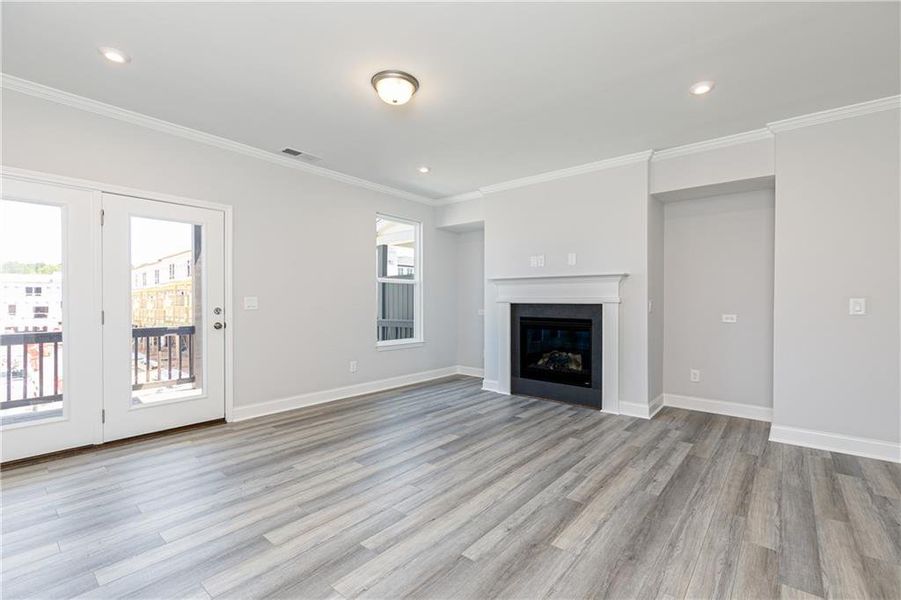 Spacious, unfurnished interior of a new home in , Lawrenceville (Image 16).